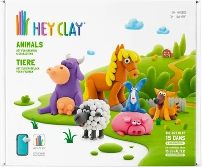 Obrázek produktu pro Tomy Hey Clay Animals Set E73359