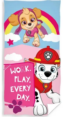 Produktbild von PAW PATROL Badetuch 70x140 BAUMWOLLE