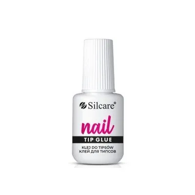 Produktbild von Silcare Profi Nagel Tip Kleber 7g, Präzisionspinsel für sichere Anwendung