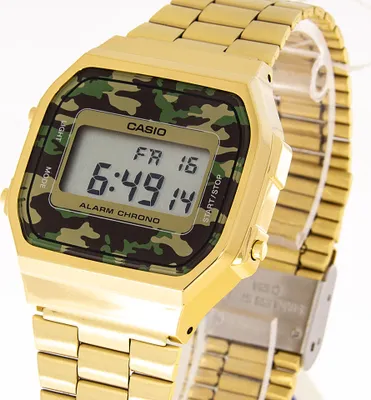 Produktbild von Casio A168WEGC-3EF Digital Alarm-Chronograph
