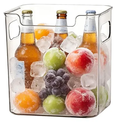 Produktbild von Transparente Aufbewahrungsboxen für Gefrierschrank und Kühlschrank