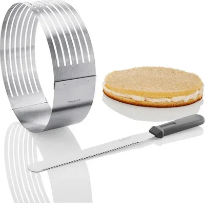 Produktbild von ERNESTO® Kuchenschneidhilfe inkl. Messer