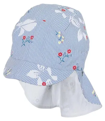 Produktbild von Sterntaler Schirmmütze mit Nackenschutz himmel Gr.51