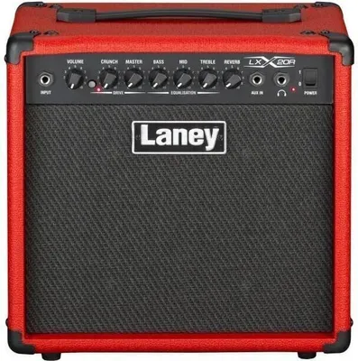 Imagen del producto de Combo para guitarra eléctrica Laney LX20R - Color: rojo