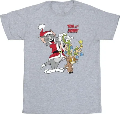 Produktbild von Tom & Jerry - T-Shirt für Herren BI52132 (M) (Grau)