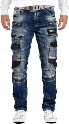 Produktbild von Cipo & Baxx Herren Jeans CD586 Blau W38/L34
