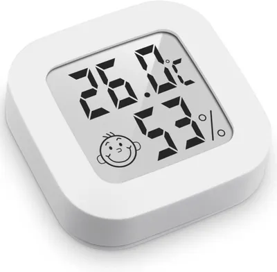 Obrázok produktu pre Mini teplomer hygrometer, digitálny, vysoká presnosť, meria teplotu a vlhkosť, -50°C až 70°C