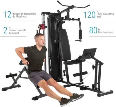 Produktbild von HAMMER Kraftstation Ferrum TX4, Trainingsstation, über 50 Übungsmöglichkeiten