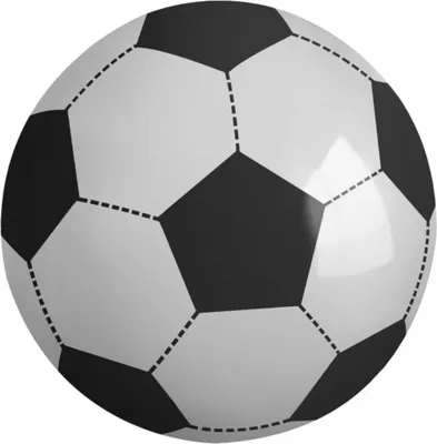 Produktbild von Riesiger aufblasbarer XXL Fußball - 107 cm