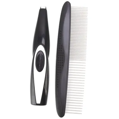 Produktbild von Hund Fuß Haar Trimmer Kit,Hund Fuß Clippers Kit,Hund Haarentfernung Kamm Kit,Elektrische Haustiere Pfote Haar Trimmer,Pet Quiet Clippers Set,Haustier Reinigungsmittel
