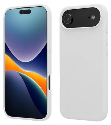 Produktbild von kwmobile Handyhülle für iPhone Air Hülle, für iPhone Air Case - Hülle Silikon - kabelloses Laden - Weiß