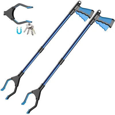 Obrázok produktu pre Dĺžka: 81 cm - Teleskopická svorka - Magnetický hrot - Ergonomická rukoväť - Skladacia - Odolná a pevná