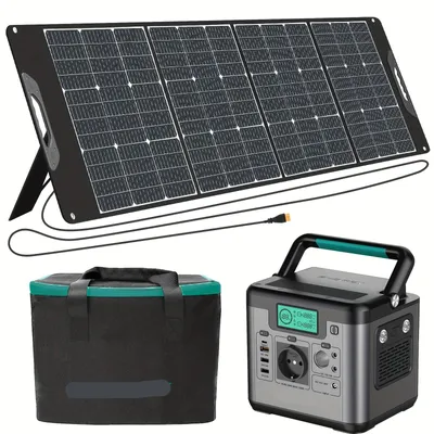 Zdjęcie produktu dla Przenośna stacja zasilania - Mobilne źródło energii - Zasilanie awaryjne - Bateria kempingowa - Kompaktowa