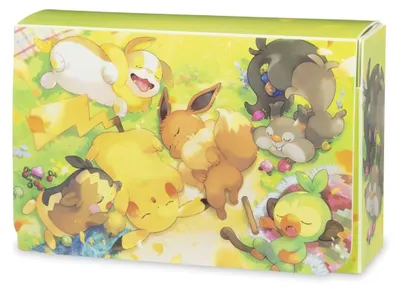 Produktbild von Pokémon Center Beerenschlummer Deckbox für 2 Decks