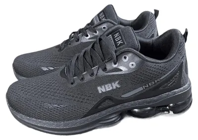 Produktbild von Herren Sneaker NBK Turnschuhe Laufschuhe mit Dämpfung - Schwarz, Gr. 44