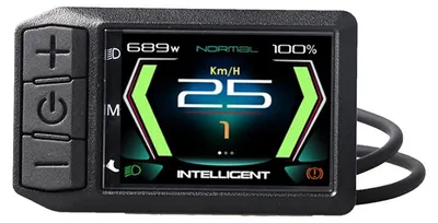 Obrázek produktu pro windmeile | APT Display 600C, 2,4", pro Bafang BBS01 BBS02 BBSHD a řídicí jednotku, barevný displej, LCD HMI APT TGT, e-kolo, elektrokolo, pedelec,