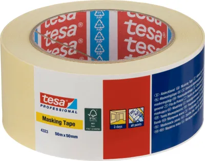 Produktbild von Tesa 4323 - Maskierungsband - 50 mm x 50 m