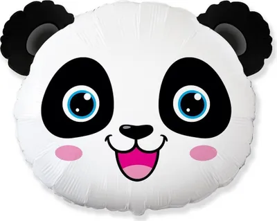 Obrázek produktu pro Balónek fóliový Panda - safari - 52 cm