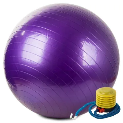 Image de Balle de gymnastique, 65 cm, violette
