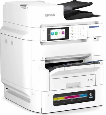 Produktbild von Epson WorkForce Pro EM-C8101RDWF Wired & Wireless - Tintenstrahl-Multifunktionsdrucker - Farbe - Kopierer/Fax/Drucker/Scanner - Ethernet Ethernet - Wireless LAN