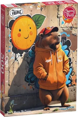 Zdjęcie produktu dla Puzzle 500 CherryPazzi Don t Worry Be Cappy 20326