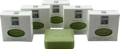 Produktbild von 6x Pflanzenölseife aus der Provence FLOWER&OLIVE von NICOL