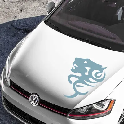 Produktbild von Aufkleber - Autoaufkleber "TigerTribal" 40cm x 28cm pastelltürkis - Tuning Carystyling Heckscheibe Auto
