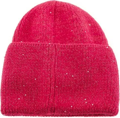 Produktbild von Bestickte Wintermütze ideal für kalte Tage mit Innenfutter für Damen OneSize Pink
