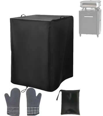 Produktbild von Pizzaofen Abdeckung Wasserdicht 73x64x109cm 420D Oxford mit Handschuhen