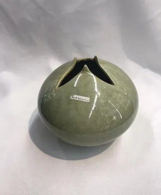 Produktbild von Formano Deko Vase grün Höhe 17 cm