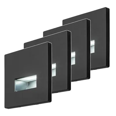 Produktbild von 4x Lunca LED-Lampe 1 W IP20 schwarz einstellbare Lichtfarbe 3000, 4500, 6500 K 77195