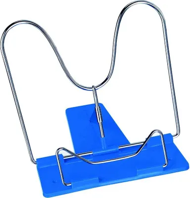 Produktbild von Alco Buchständer Kunststoff 160x155x150mm blau