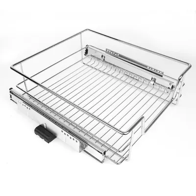 Produktbild von Teleskopschublade 1er Set Küchenschublade Schrankauszug Schublade Korbauszug für 41cm Schrankbreite