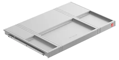 Immagine prodotto di Hailo ripiano estraibile 1109748 mobile 60 cm con guida grigio chiaro