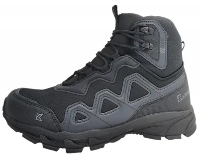 Image de Chaussures de sport Kastinger FS-Superhiker Mid pour hommes, chaussures de randonnée, couleur noire, style décontracté