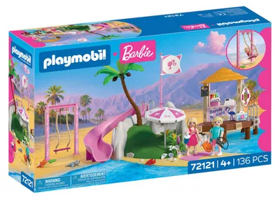 Produktbild von PLAYMOBIL 72121 PLAYMOBIL x PLAYMOBIL Barbie™ Strand Café