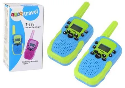 Immagine prodotto di Walkie Talkie walkie talkie 3 km di portata blu