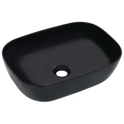 Image de VIDAXL WASHBAIN 45.5X32X13 CM Keramikschwarz