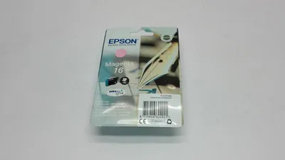 Produktbild von Epson Pen and crossword Singlepack Magenta 16 DURABrite Ultra Ink, Standardertrag, Magenta, Tinte auf Pigmentbasis, 3,1 ml, 1 Stück(e), 165 Seiten