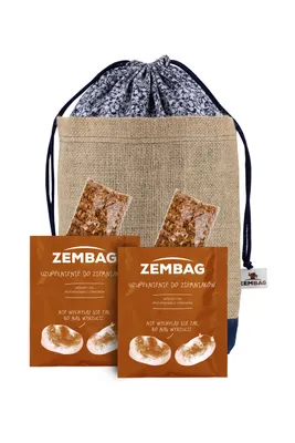 Zdjęcie produktu dla Niebieski kwiatowy Zembag na 5 kg ziemniaków