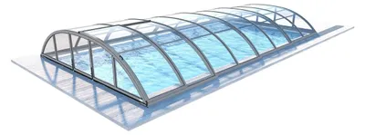 Immagine prodotto di Copertura per piscina Horizon - 7,03x3,36 m - policarbonato solido 3 mm - per piscina BAS7307 - ECO337 - ALTANKA
