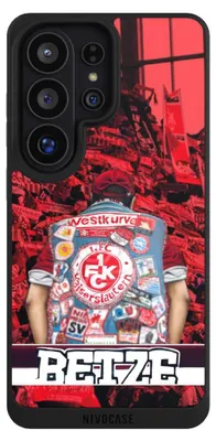 Produktbild von NIVOCASE Handyhülle für Samsung Galaxy S26 Ultra  Hülle NIVOpure Case Schwarz 1. FC Kaiserslautern 1. FCK Offizielles Lizenzprodukt