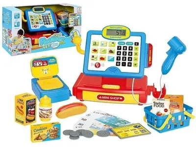 Zdjęcie produktu dla Kasa sklepowa na baterie - ADAR
