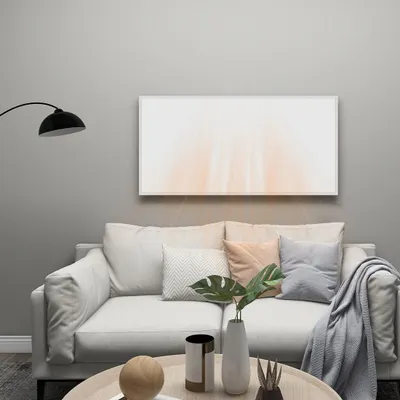 Produktbild von AIORBER Infrarotheizung 1203×603mm 700W, Wand- und Standgerät, WiFi-Thermostat, energiesparend, geräuschlos, Weiß
