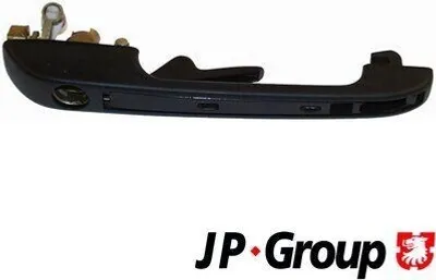 Produktbild von JP GROUP 1187100180 Türgriff Vorne Rechts für VW GOLF II (19E, 1G1) Schwarz