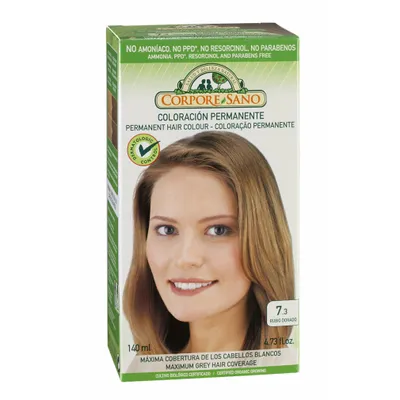 Produktbild von Corpore Tinte 7 3 Rubio Dorado 140ml Bio