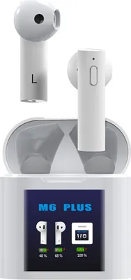 Image de Ecouteurs sans fil Bluetooth 5.0 IPX5 Ecouteurs stéréo intra-auriculaires TWS étanches avec thermomètre-indicateur de puissance LED