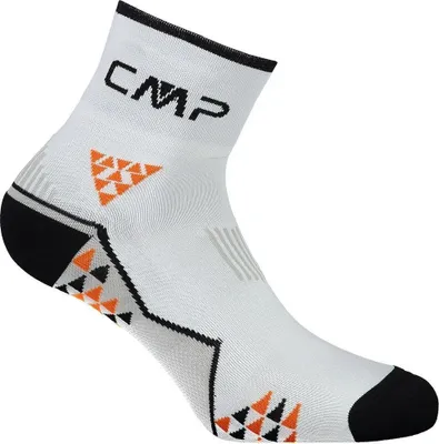 Image de Cmp 3i97177 Chaussettes Trail Skinlife blanches EU 39-42 Homme Blanc EU 39-42