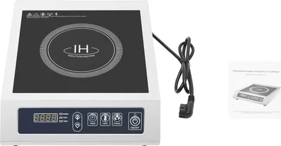 Produktbild von Induktionskochplatte, 3500W Leistung, schnelles Heizen, schwarz