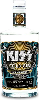 Produktbild von Kiss COLD GIN Premium Distilled 40% Vol. 0,5l
